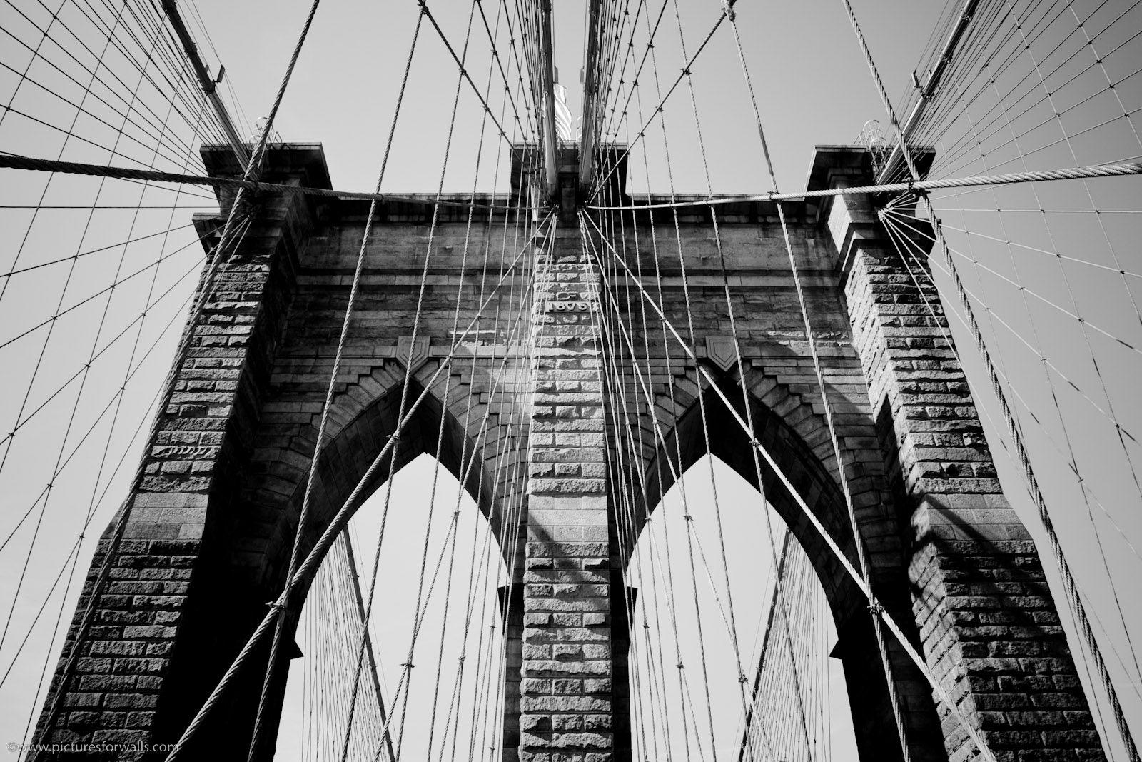 New York Black and White Wallpaper Free New York