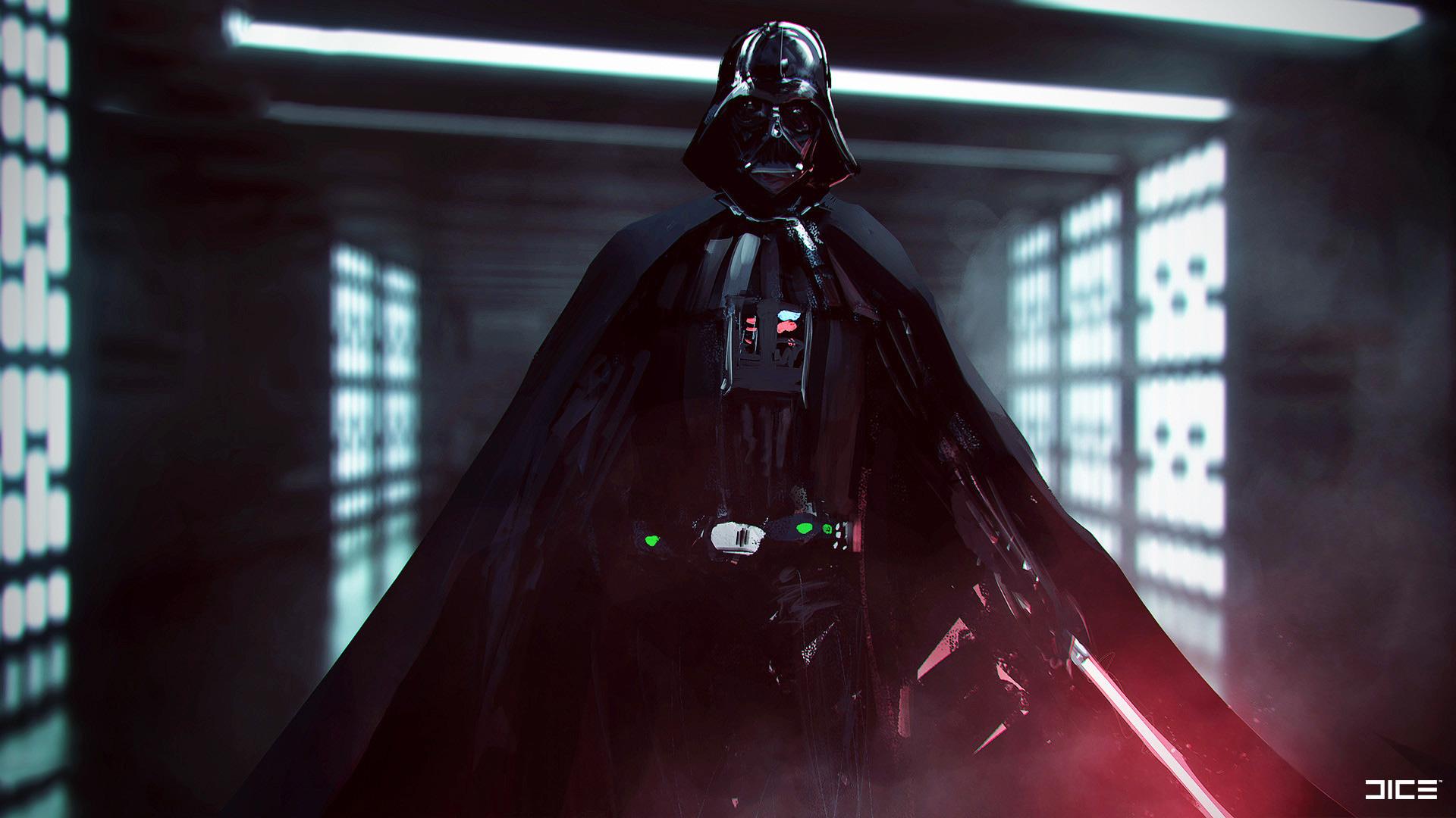 Darth Vader Star Wars Battlefront 2 Concept Art, HD Games