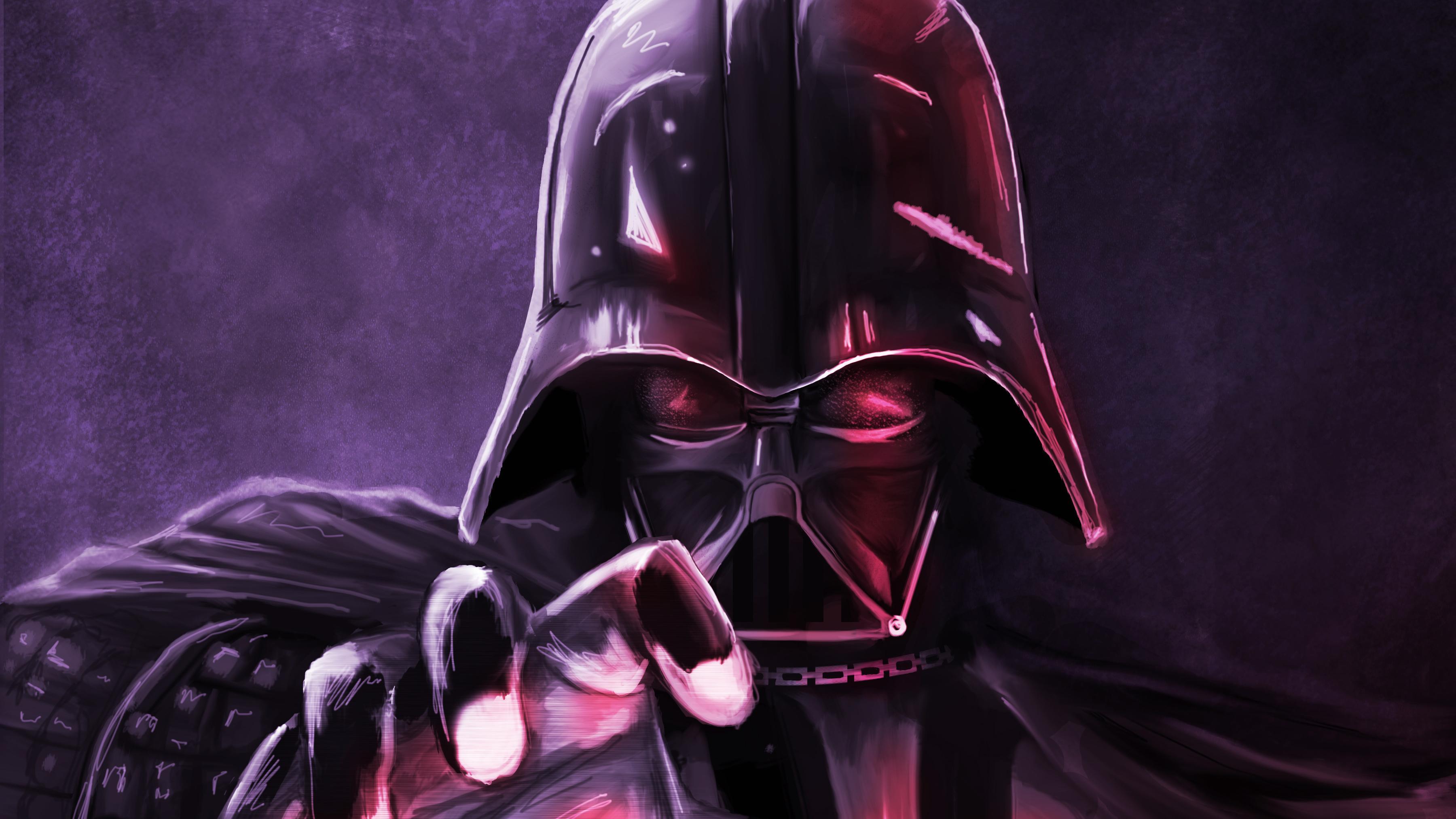 Darth Vader Star Wars Art Wallpapers - Wallpaper Cave