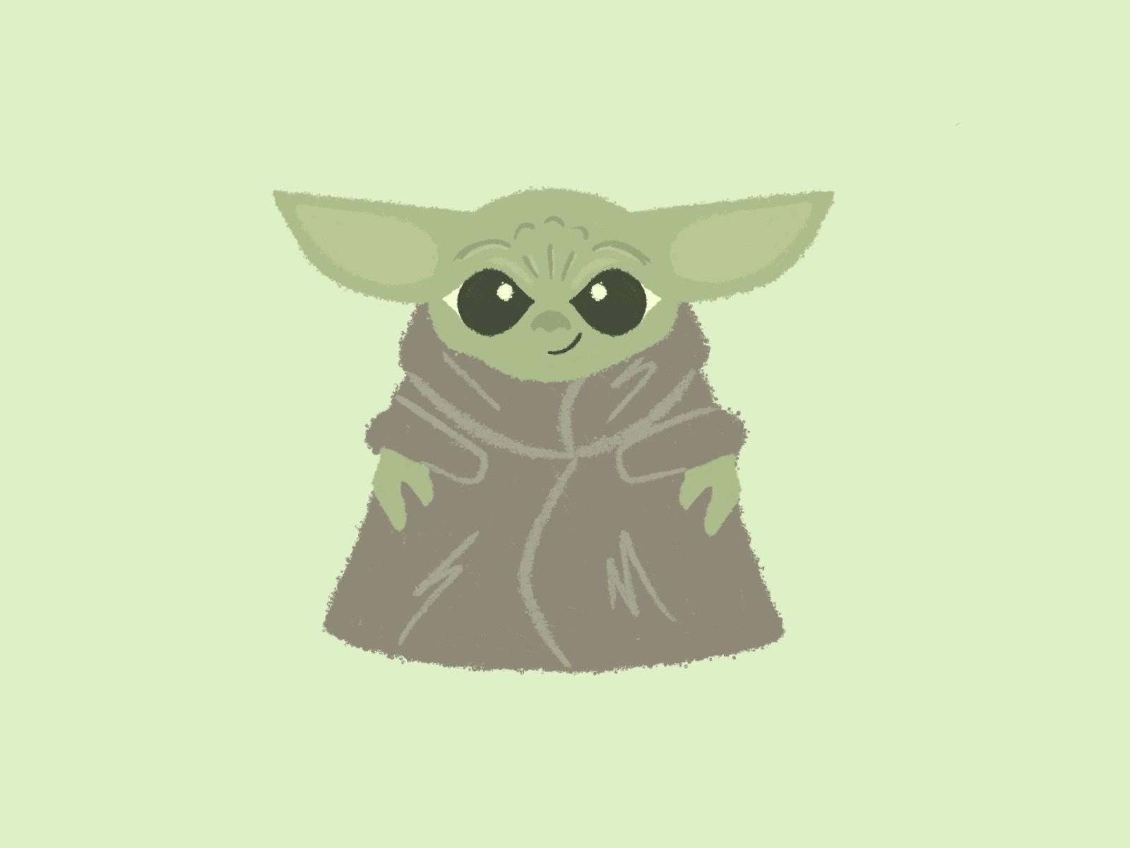 Aesthetic Baby Yoda Wallpapers Wallpaper Cave