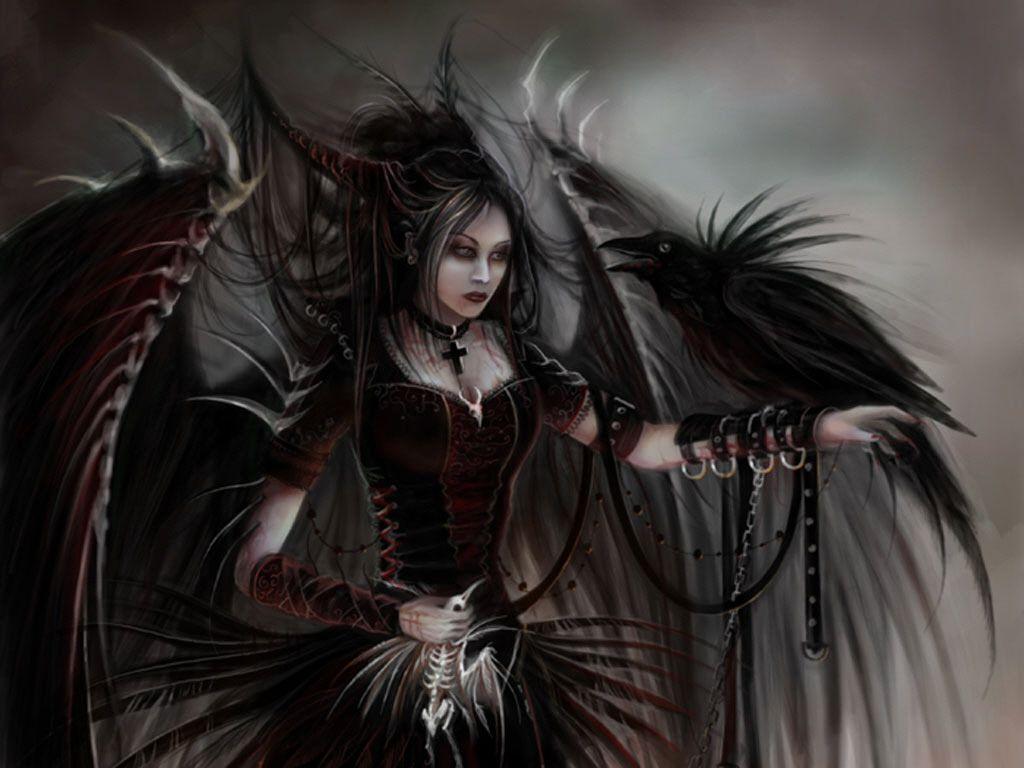 Gothic Female Vampire. Gothic Girls HD wallpaper