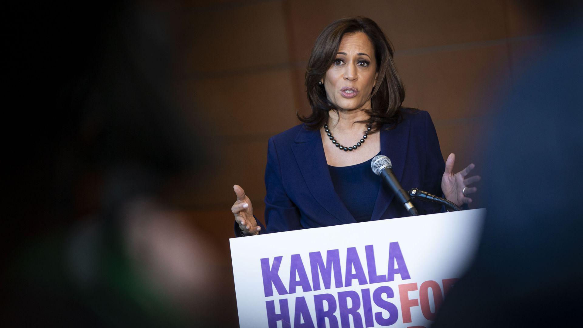 Kamala Harris' 2020 campaign raised $1.5 million in its