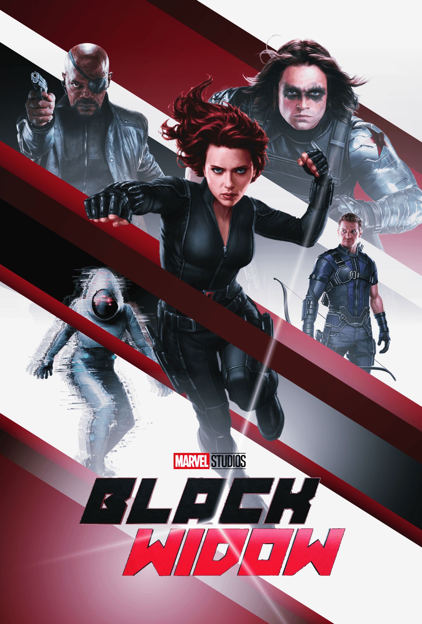 Black Widow (2020) (Fan Poster made by me). Black widow