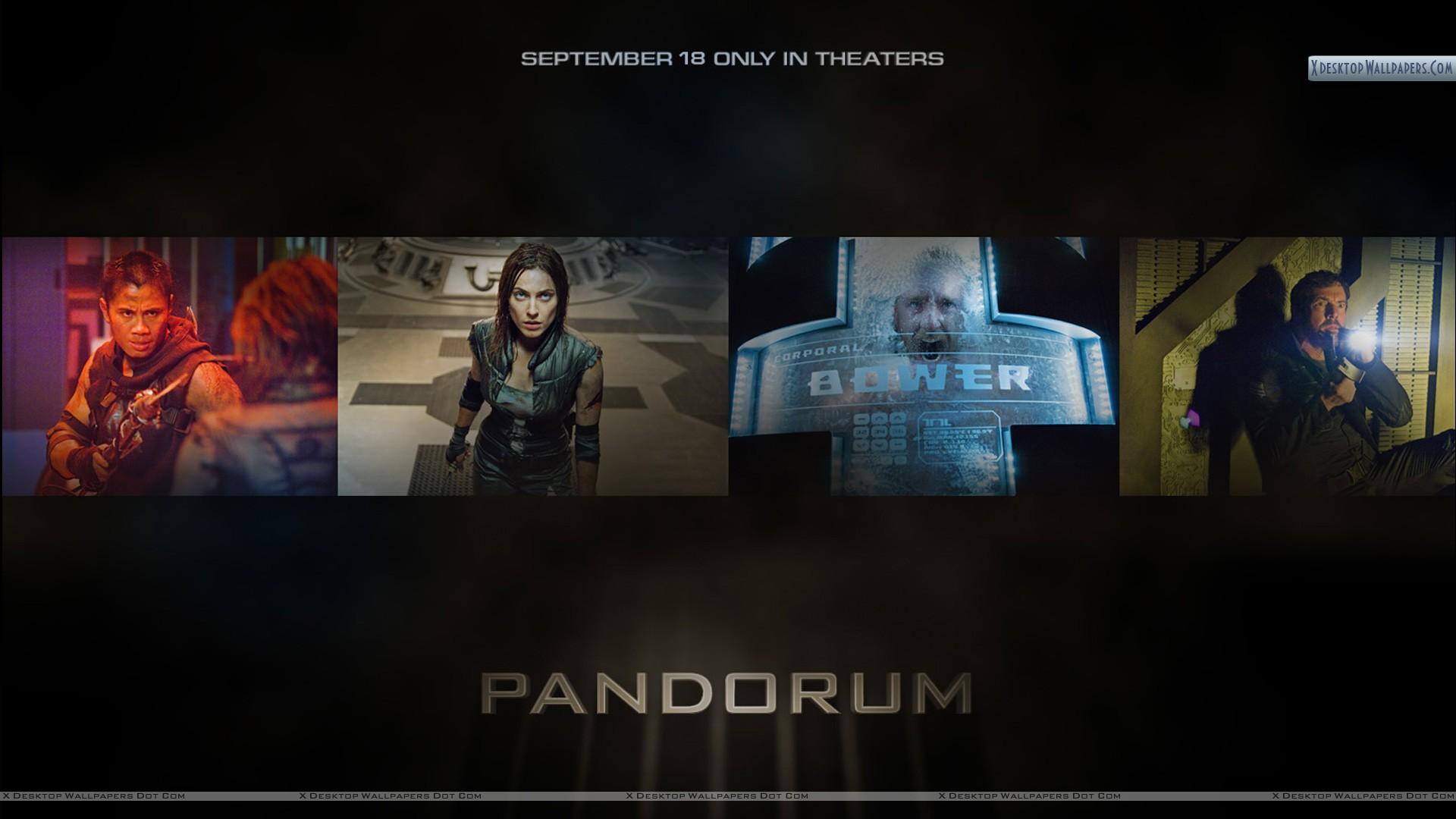 Dennis Quaid & Three Other Characters In Pandorum Wallpaper