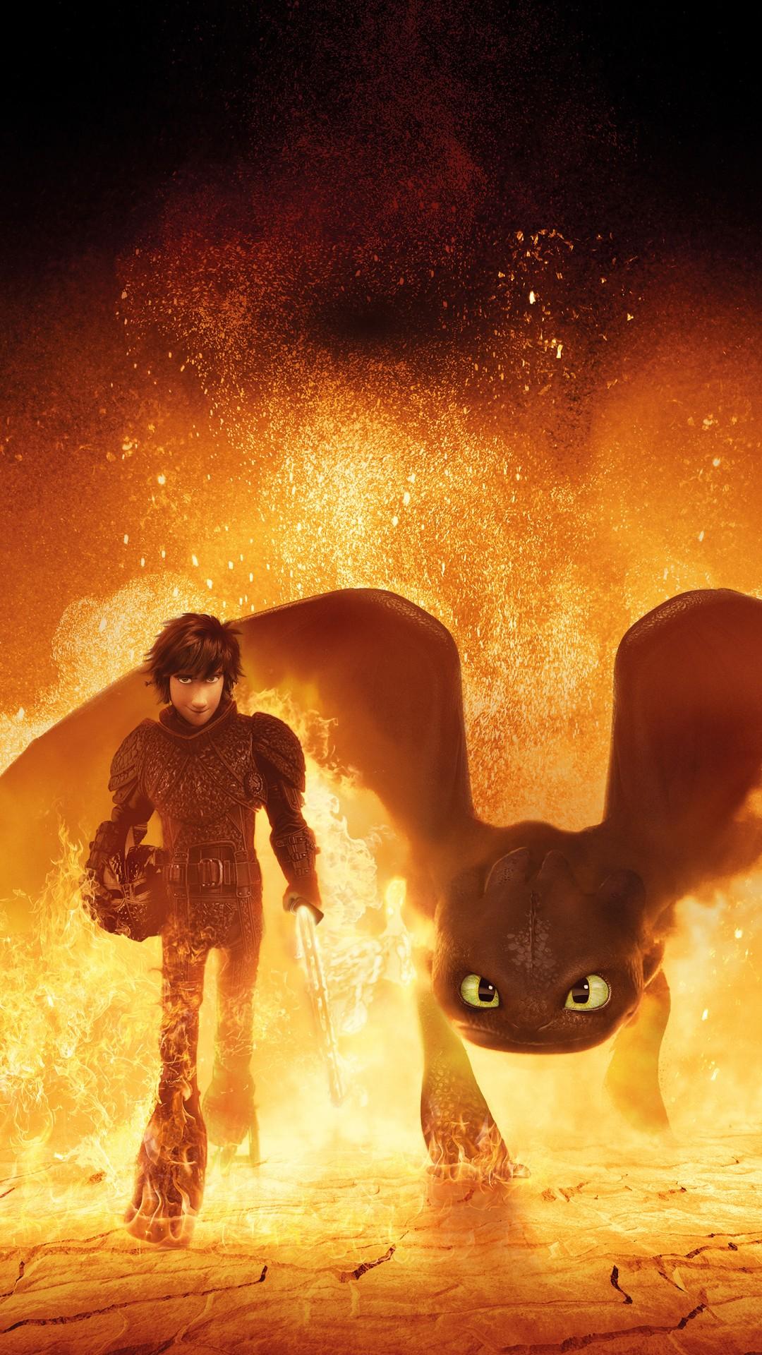 Hiccup Toothless How to Train Your Dragon 3 4K 5K Wallpaper. HD