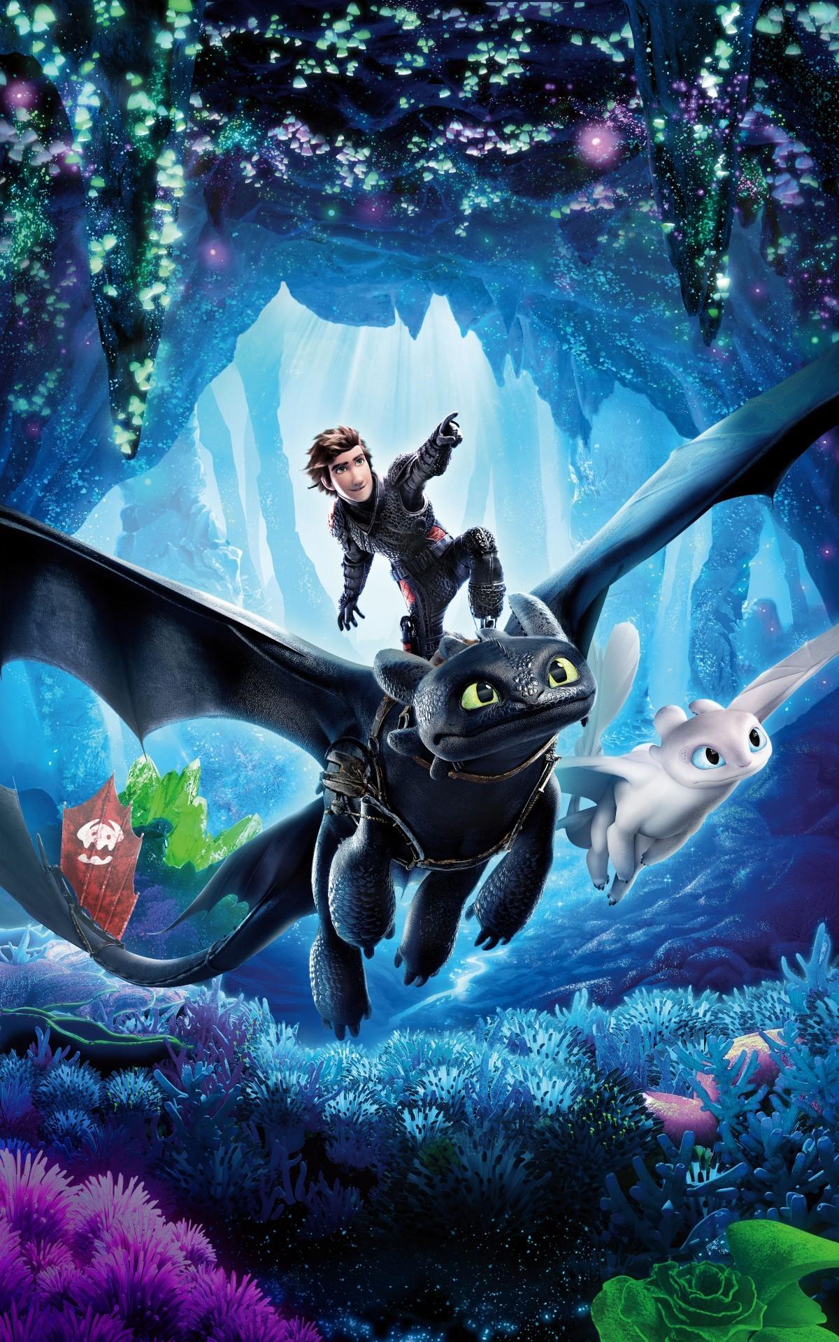 Download 1200x1920 How To Train Your Dragon: The Hidden