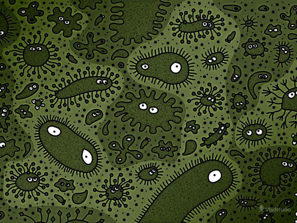 Microbes (Wallpaper). Microbiology, History wallpaper, Desktop wallpaper