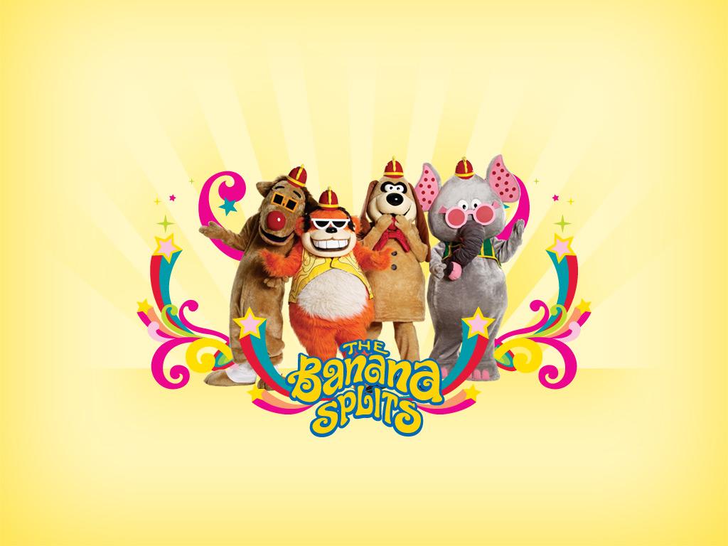 The Banana Splits Wallpaper (1024 x 768 Pixels)