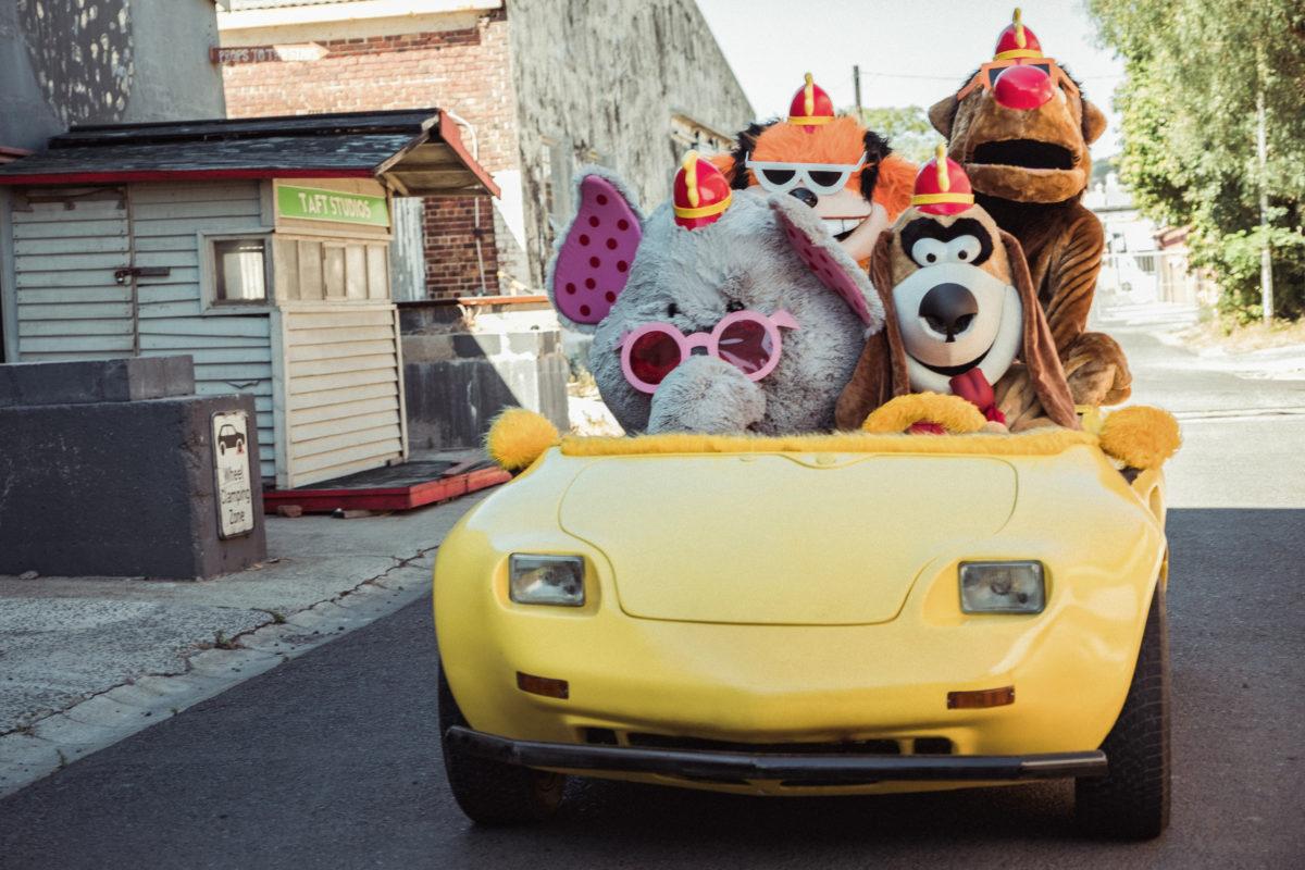 Check Out Three New Image from 'The Banana Splits Movie