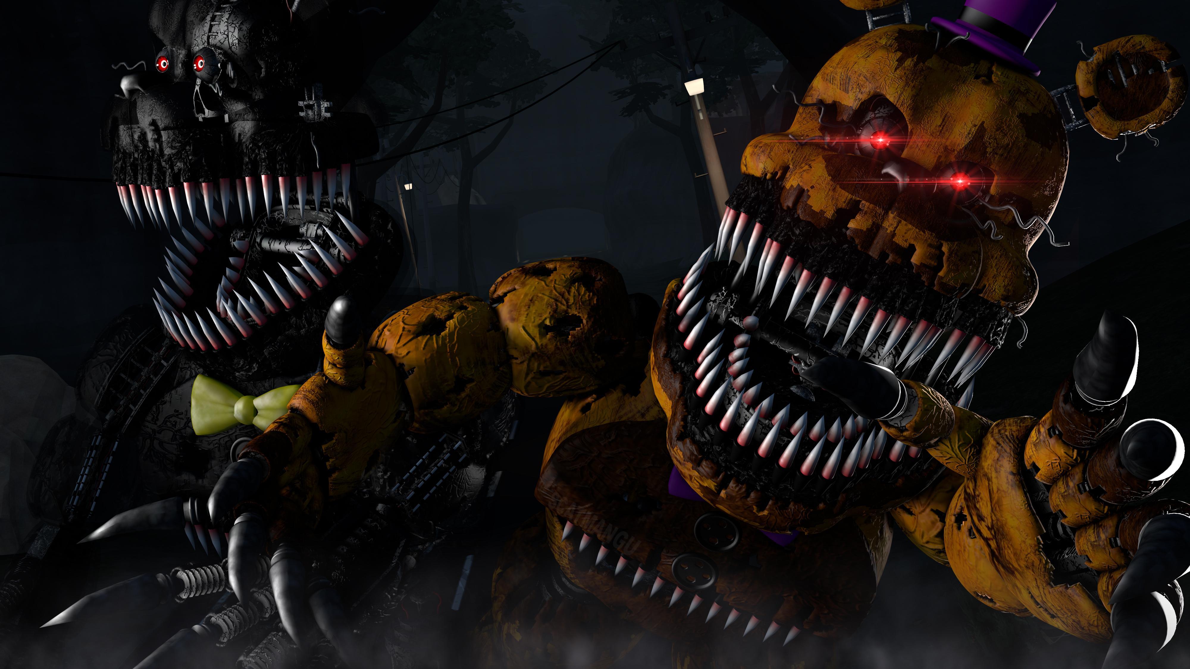 Five Nights at Freddy's 4 4k Ultra HD Wallpapers.