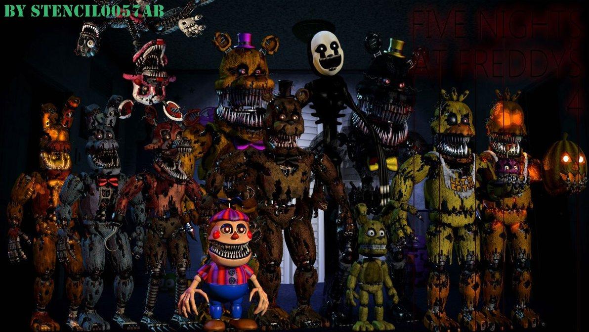 Five Nights At Freddy's 4 wallpapers for desktop, download free