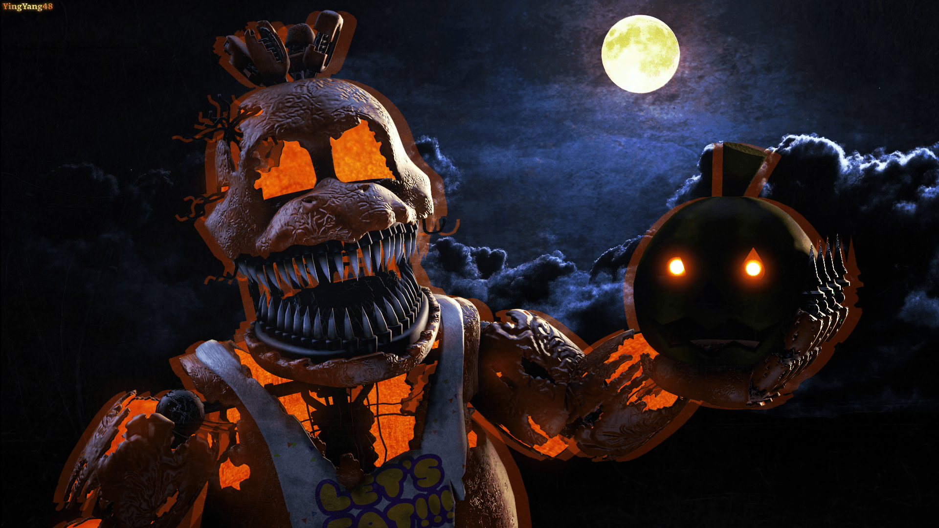 fnaf 4 halloween update is out