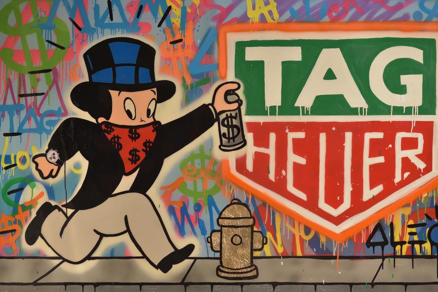 TAG Heuer Appoints Alec Monopoly As Art Provocateur