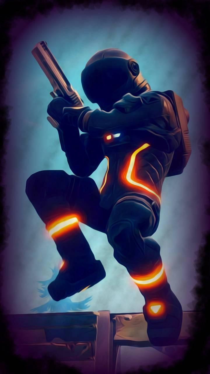 Fortnite Dark Voyager iPhone Wallpapers - Wallpaper Cave