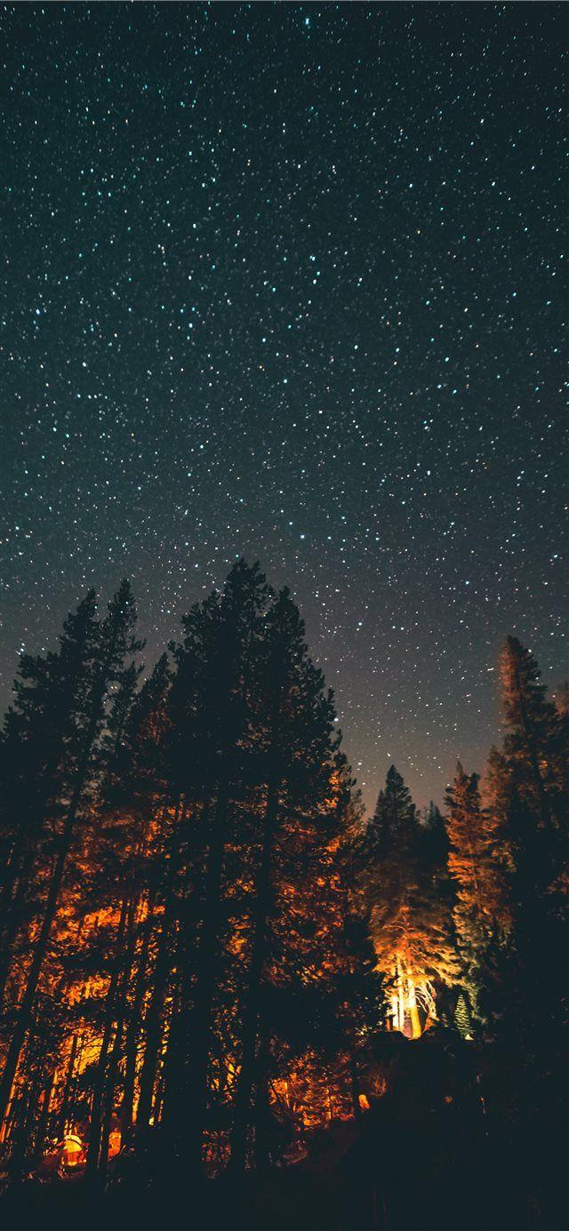 nightlight iPhone X wallpaper #night #sky #star #explore