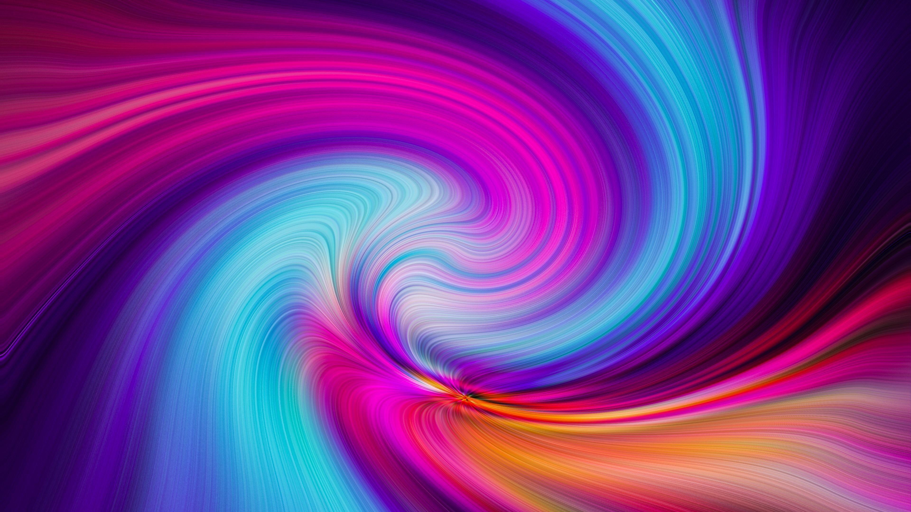 Colorful Colors Swirl 4k Android One HD 4k