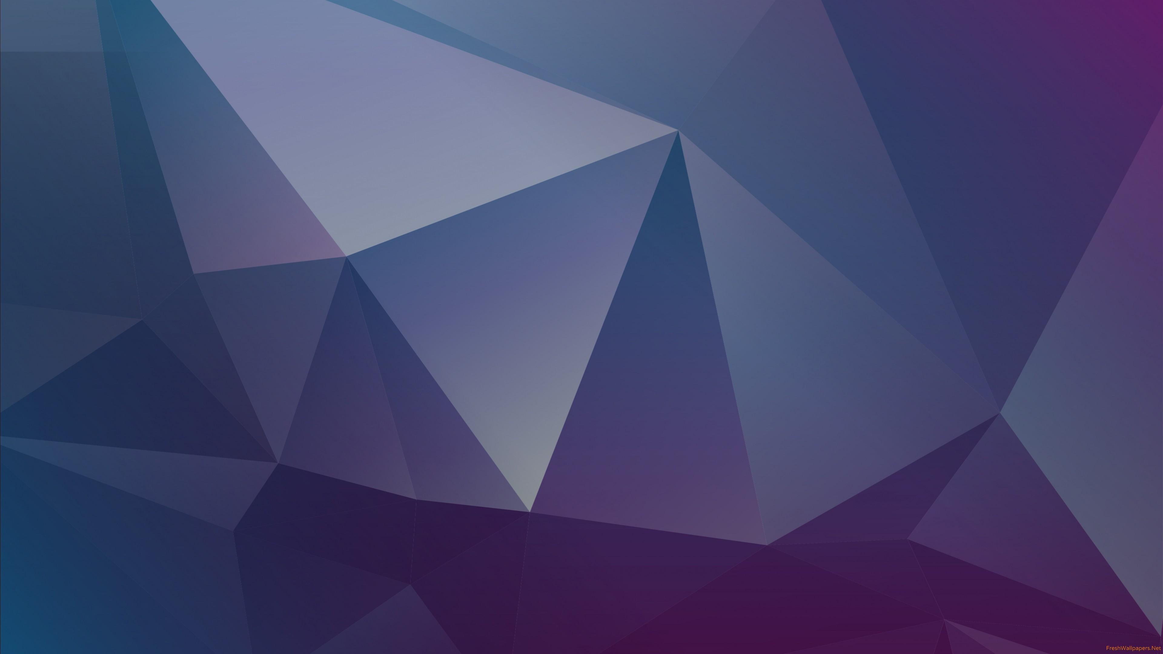 Lowpoly Abstract 4K wallpaper