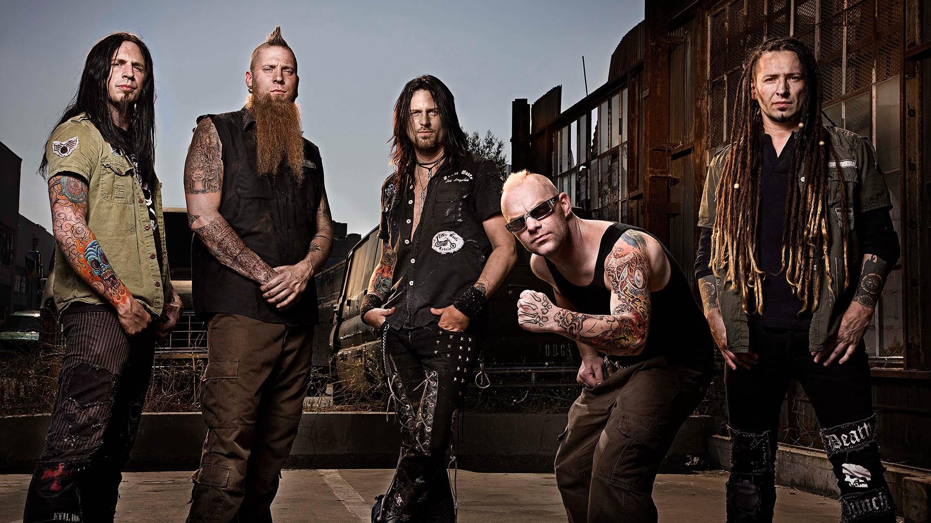 Download wallpaper 1920x1080 five finger death punch, tattoo