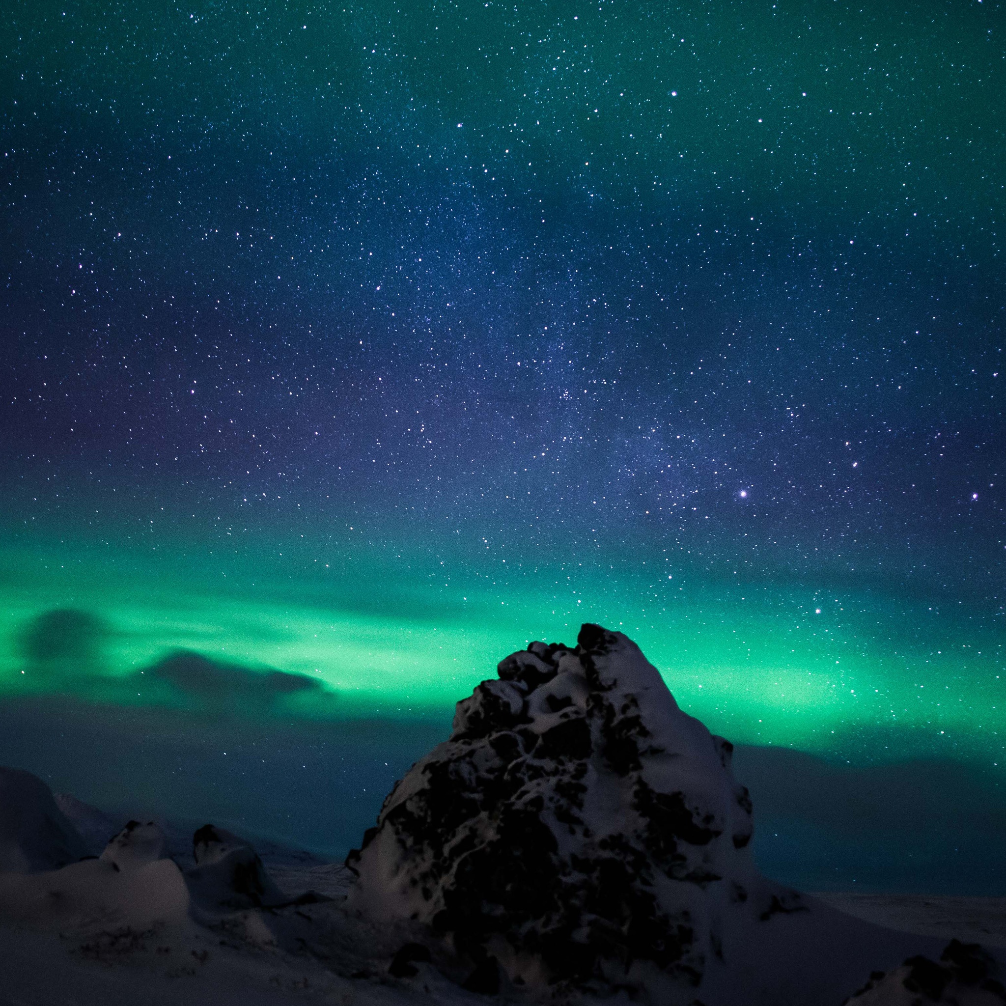 Northern Lights Iceland Aurora Borealis Wallpaper in jpg