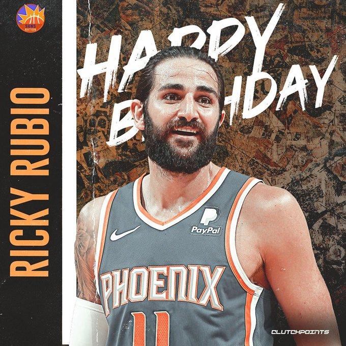 Ricky Rubio's Birthday Celebration. HappyBday.to Rubio Phone Suns Wallpaper