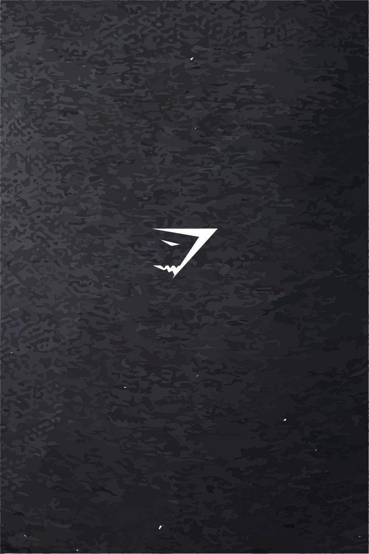 All black everything Official Gymshark iPhone wallpaper. in