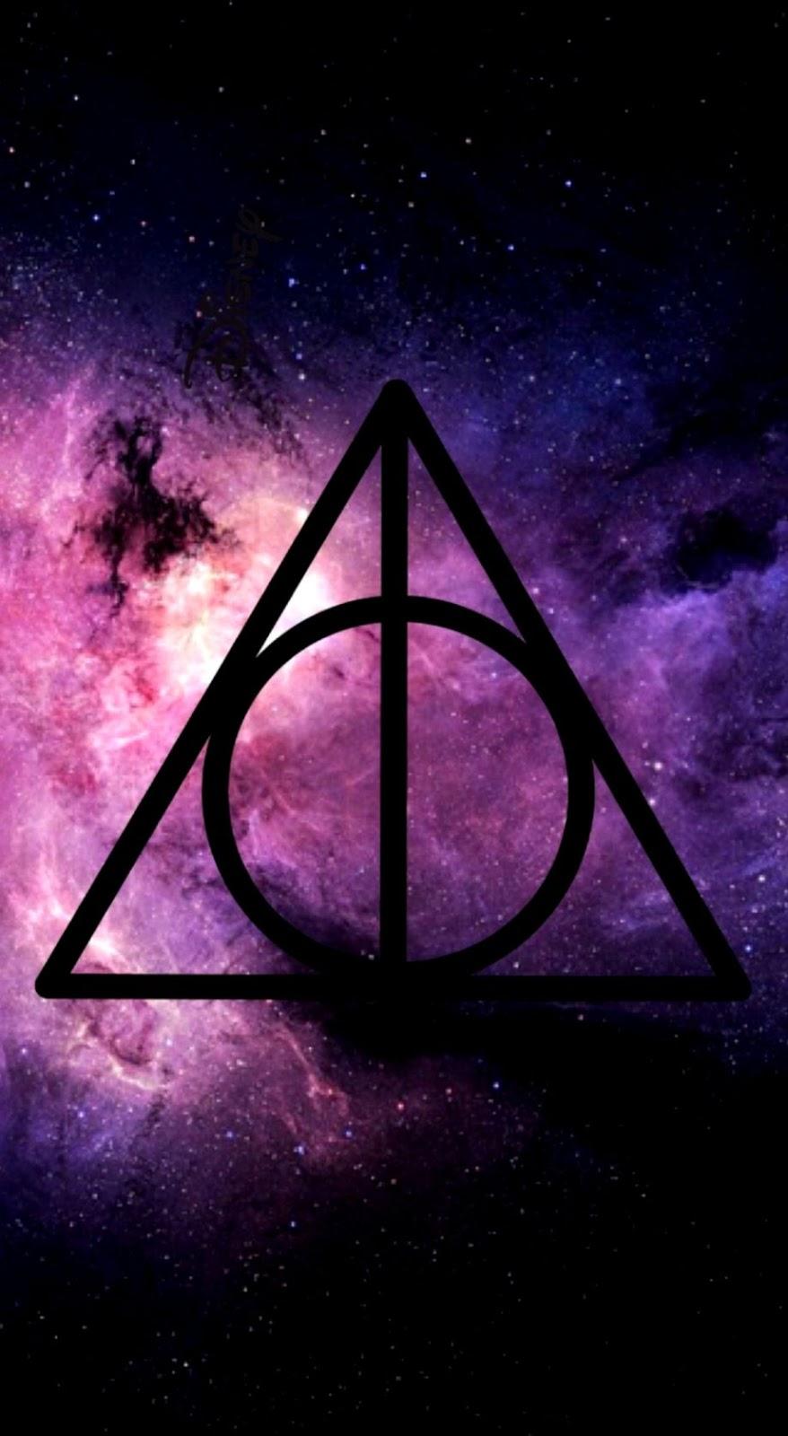 Harry Potter And The Deathly Hallows Poster Wallpaper