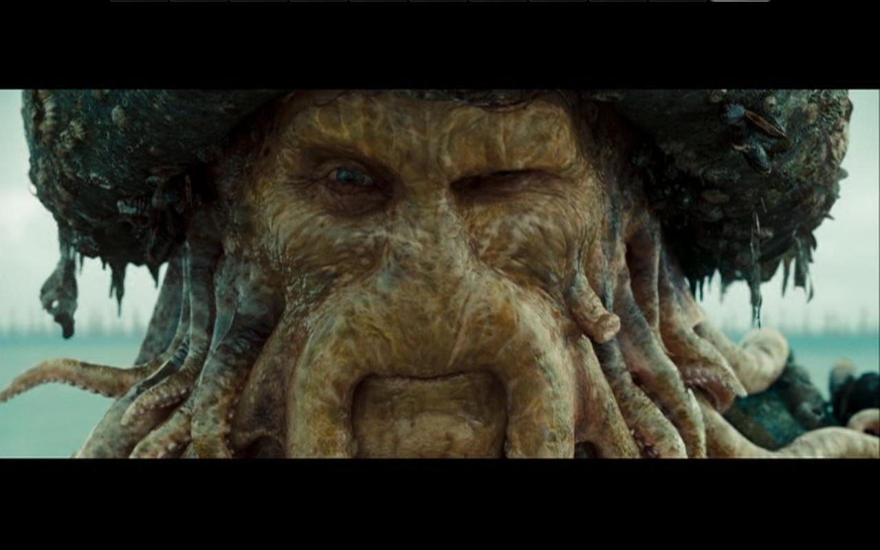 movies Pirates of the Caribbean Davy Jones / 1280x800 Wallpaper