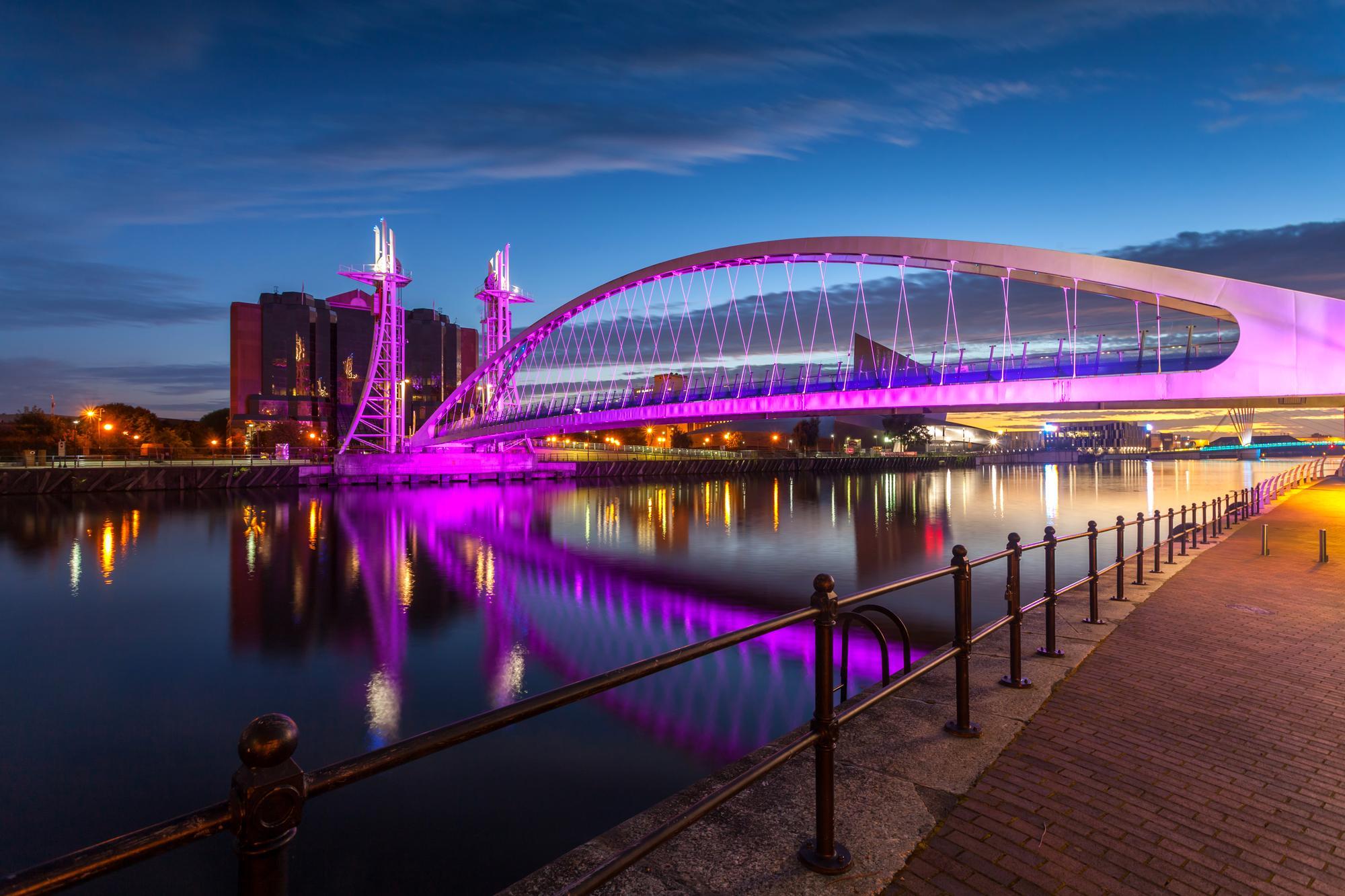 Salford Quays Lift Bridge