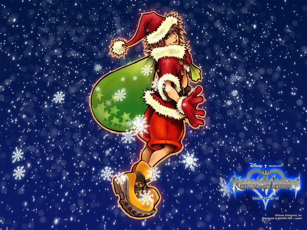 Christmas Sora wallpaper 1024x768. Geek Christmas. Kingdom