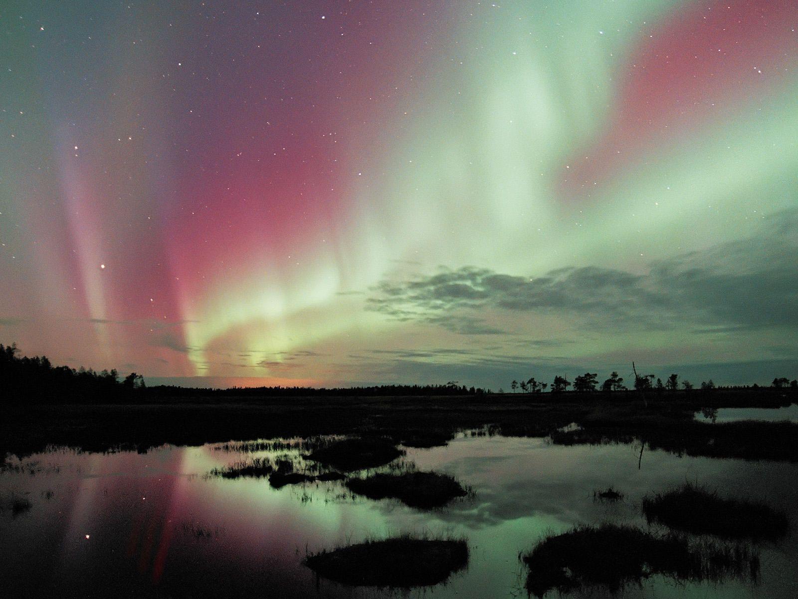 finland. Lapland northern lights, Northern lights finland