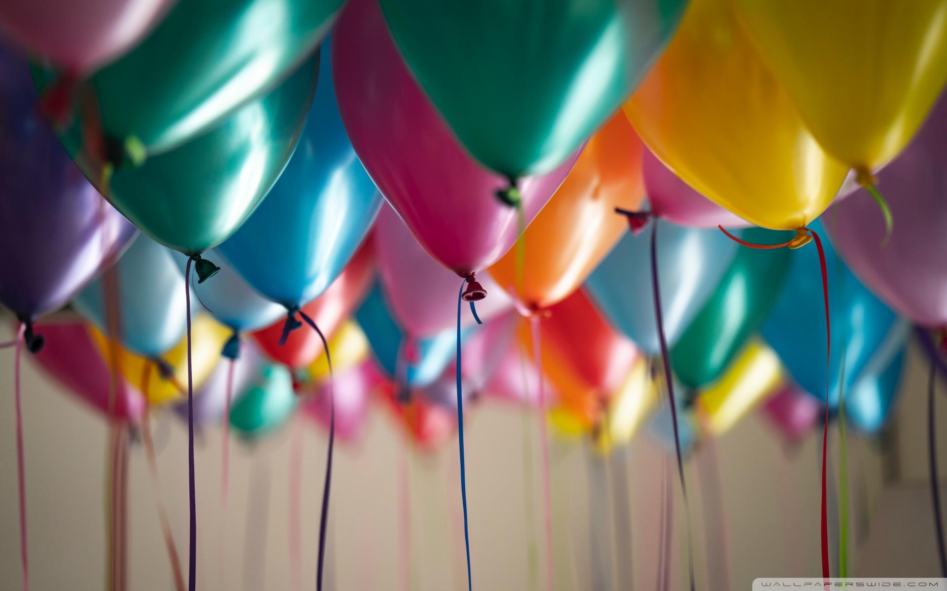 Party Balloons UHD Desktop Wallpapers for 4K Ultra HD TV