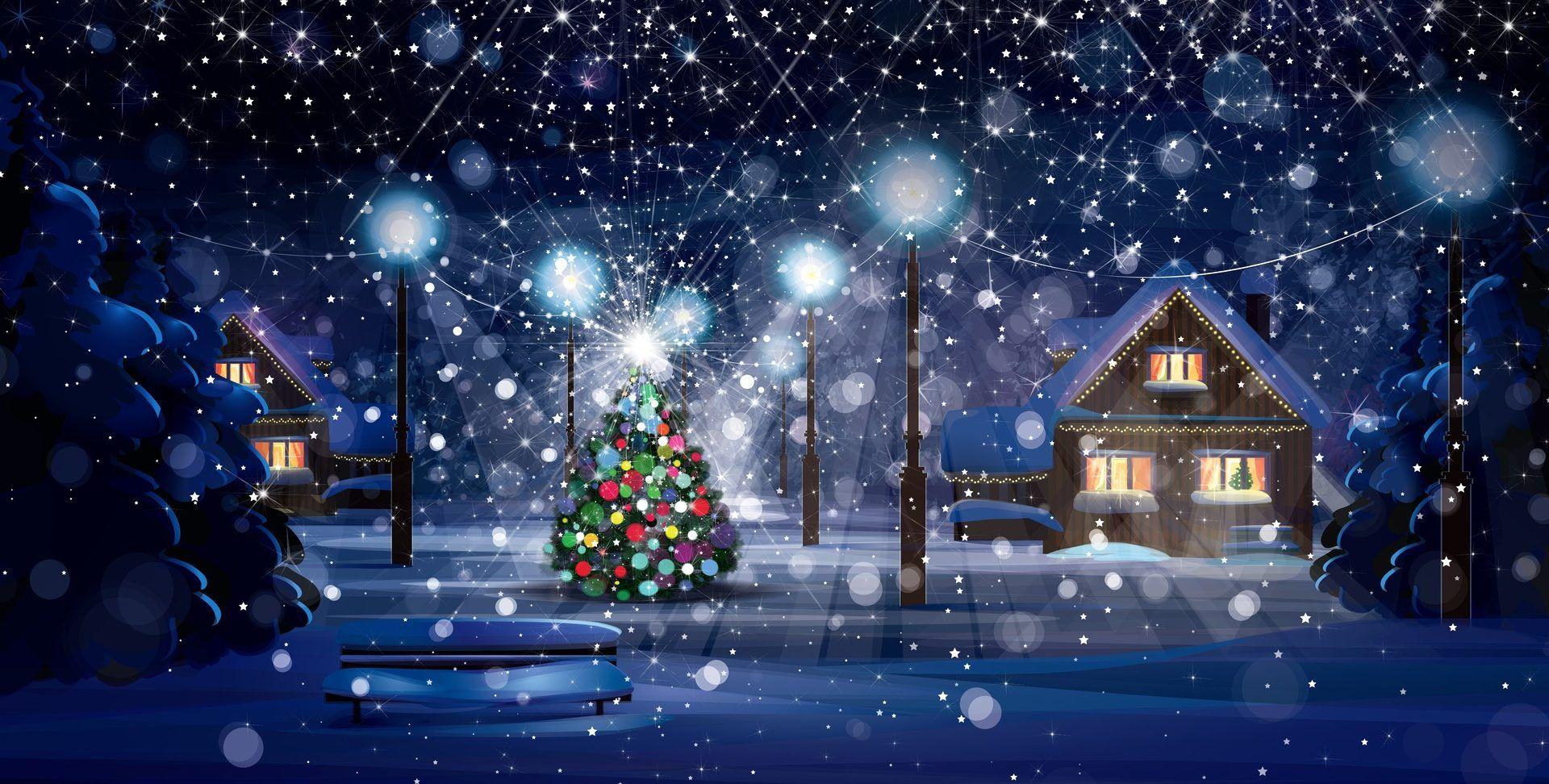 Christmas Eve Night Wallpapers - Wallpaper Cave