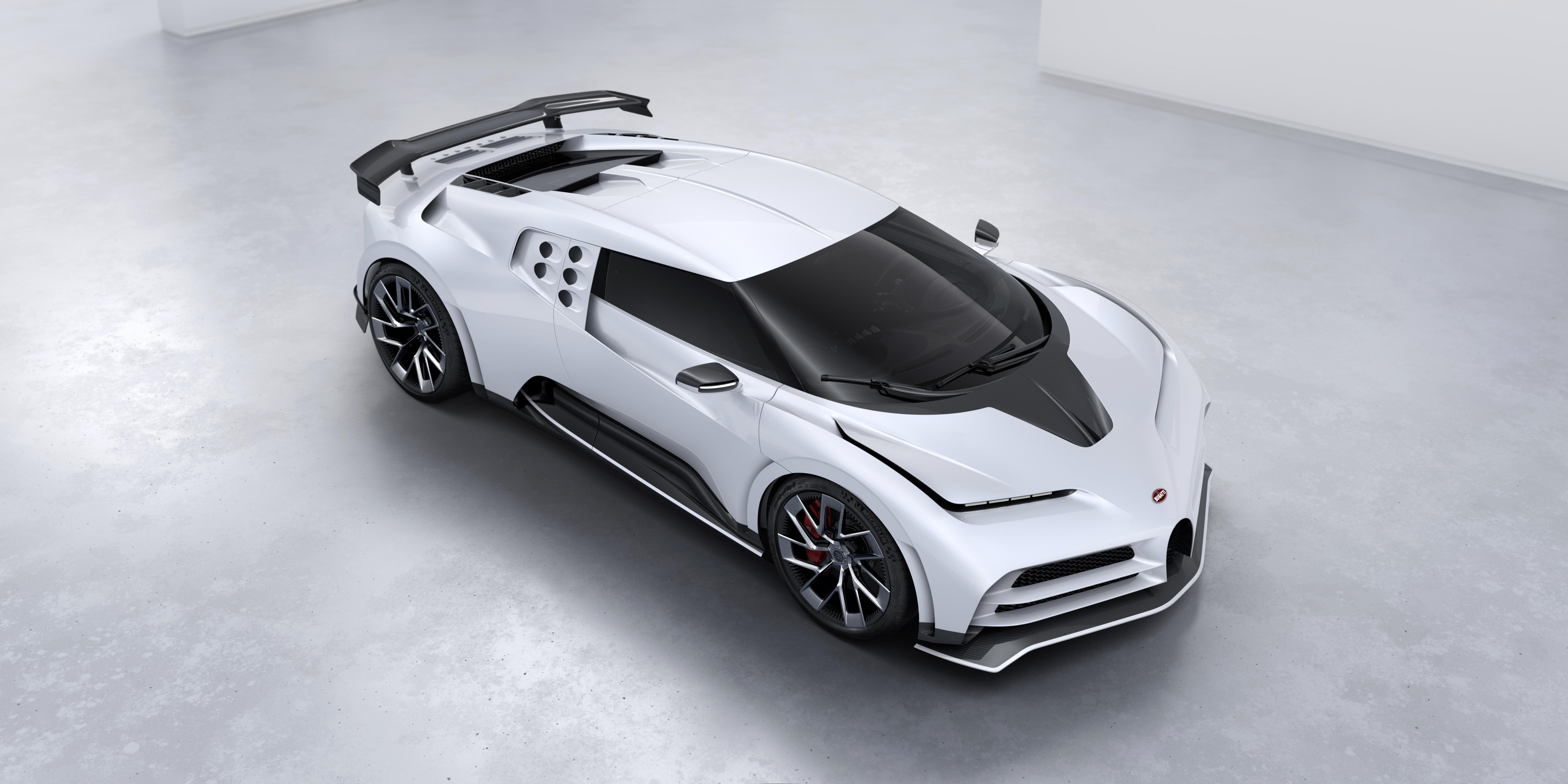 Bugatti Centodieci 2020 Upper View, HD Cars, 4k Wallpaper