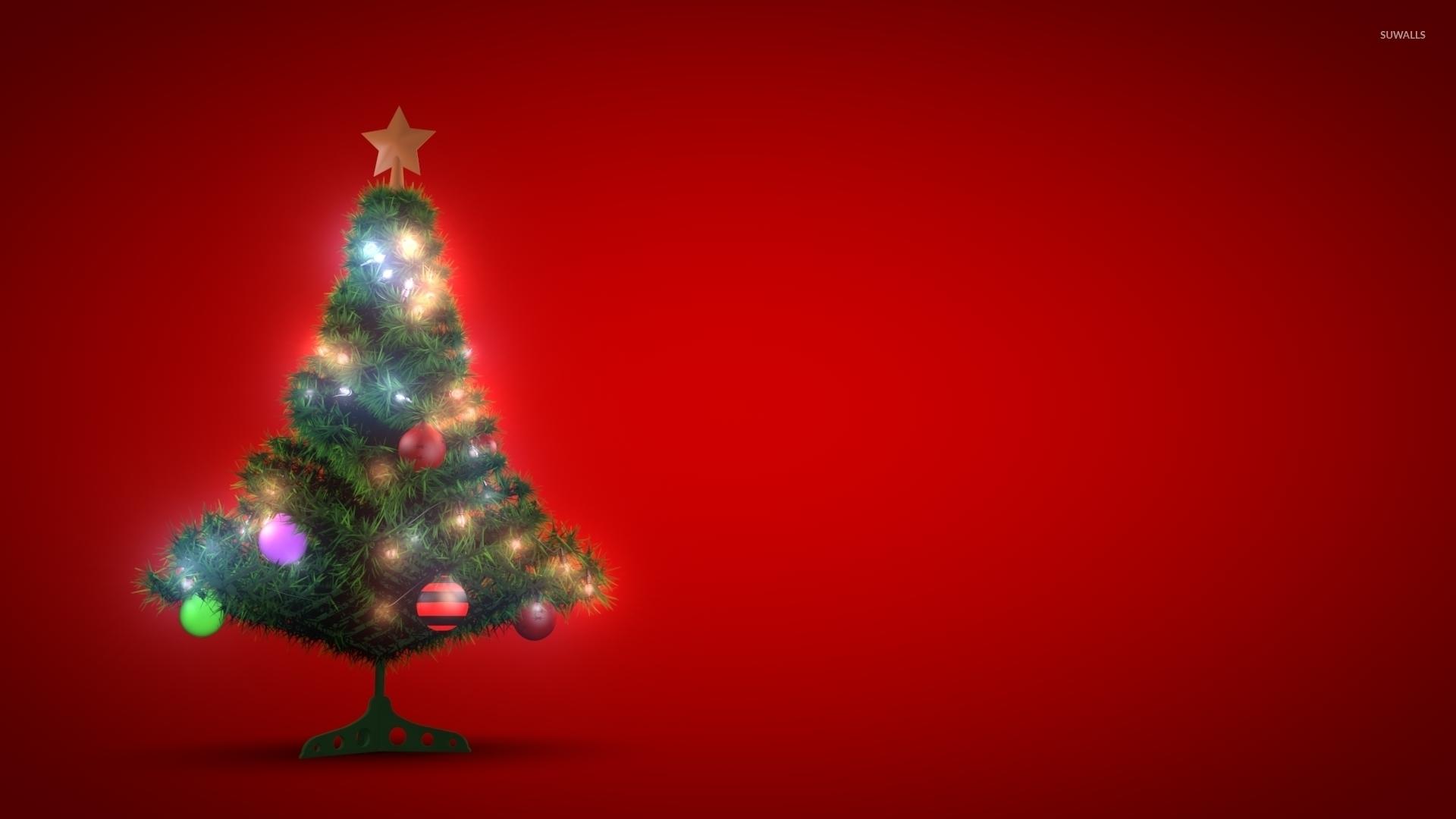 Merry Christmas Tree Wallpaper free download. PixelsTalk