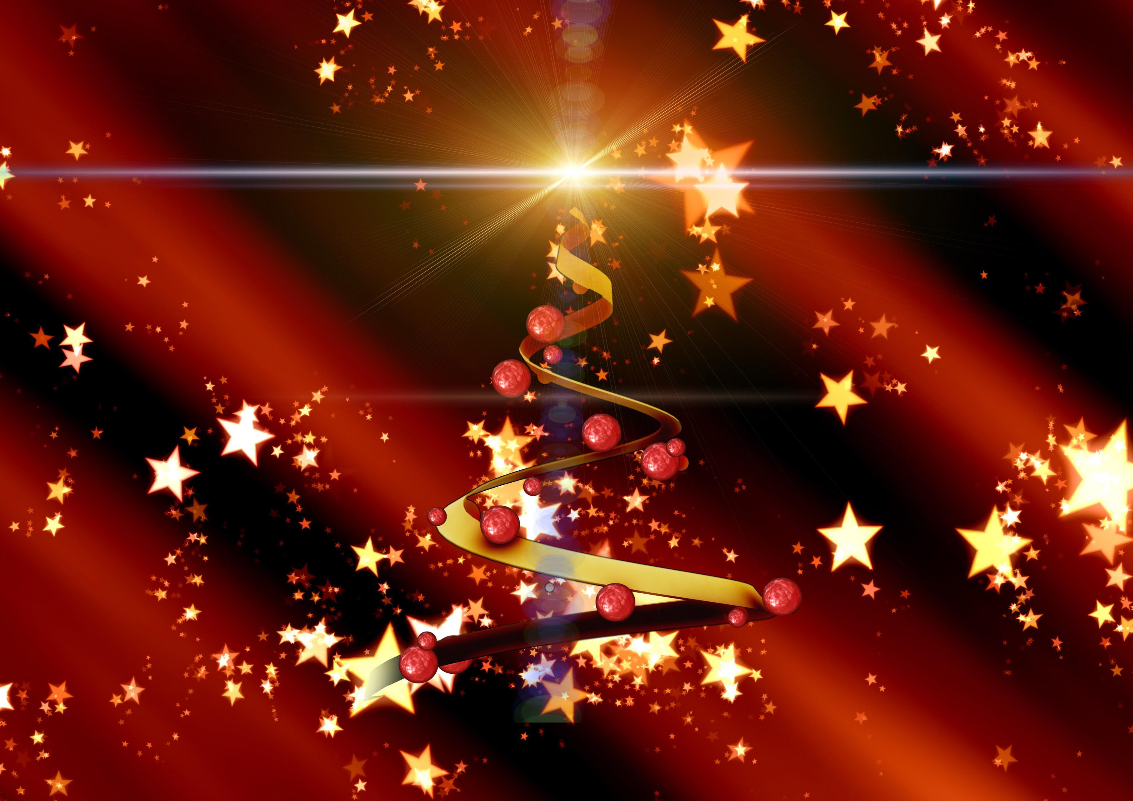 Christmas Tree Related Wallpaper, Background Image