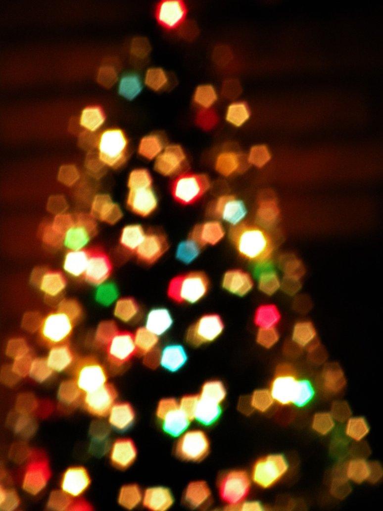 Christmas Tree Bokeh Christmas Tree Background, HD
