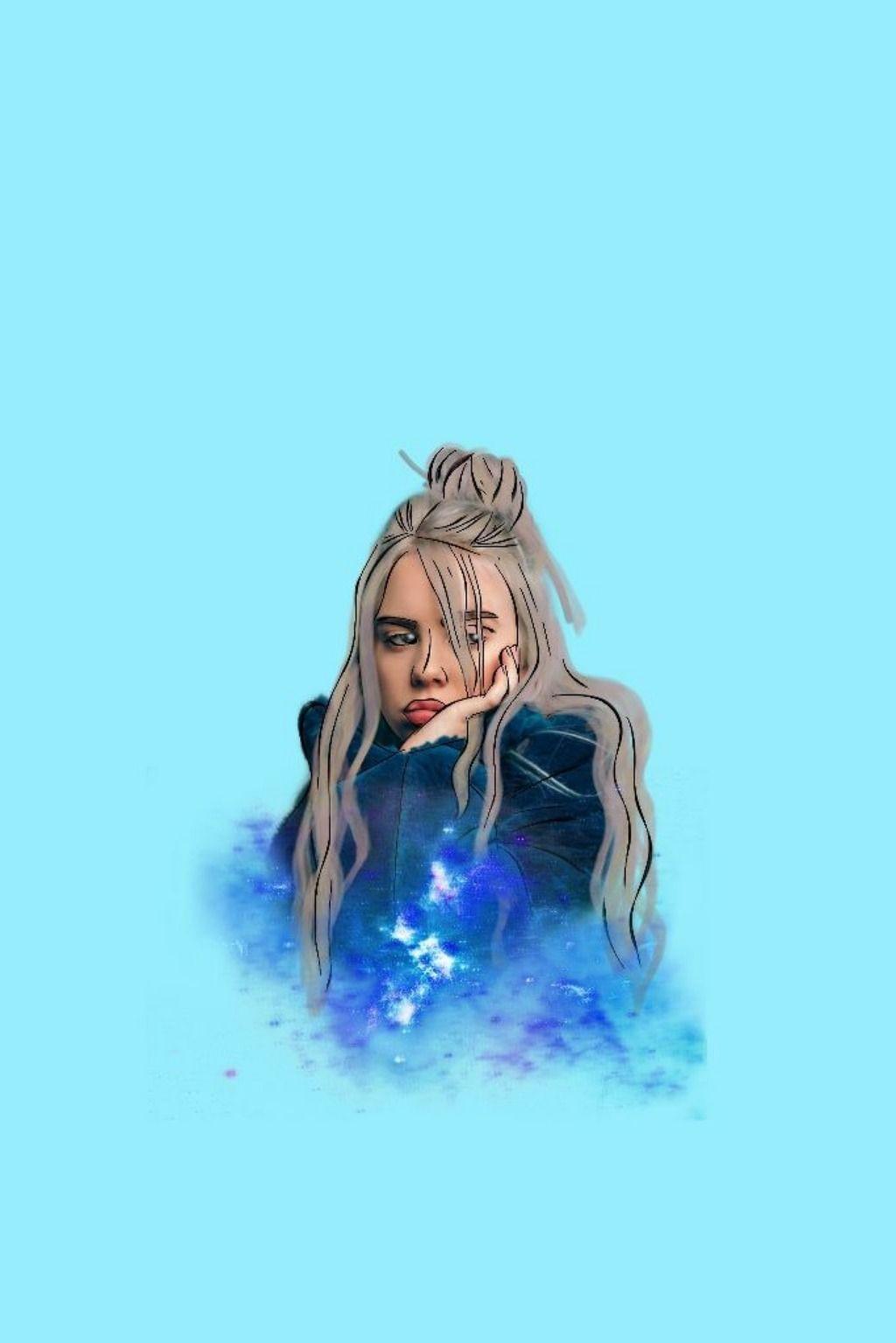 Ways To Use Stickers To Flood Your Socials With Billie Eilish Fan Art + Discover with PicsArt. Billie eilish, Billie, Girl cartoon