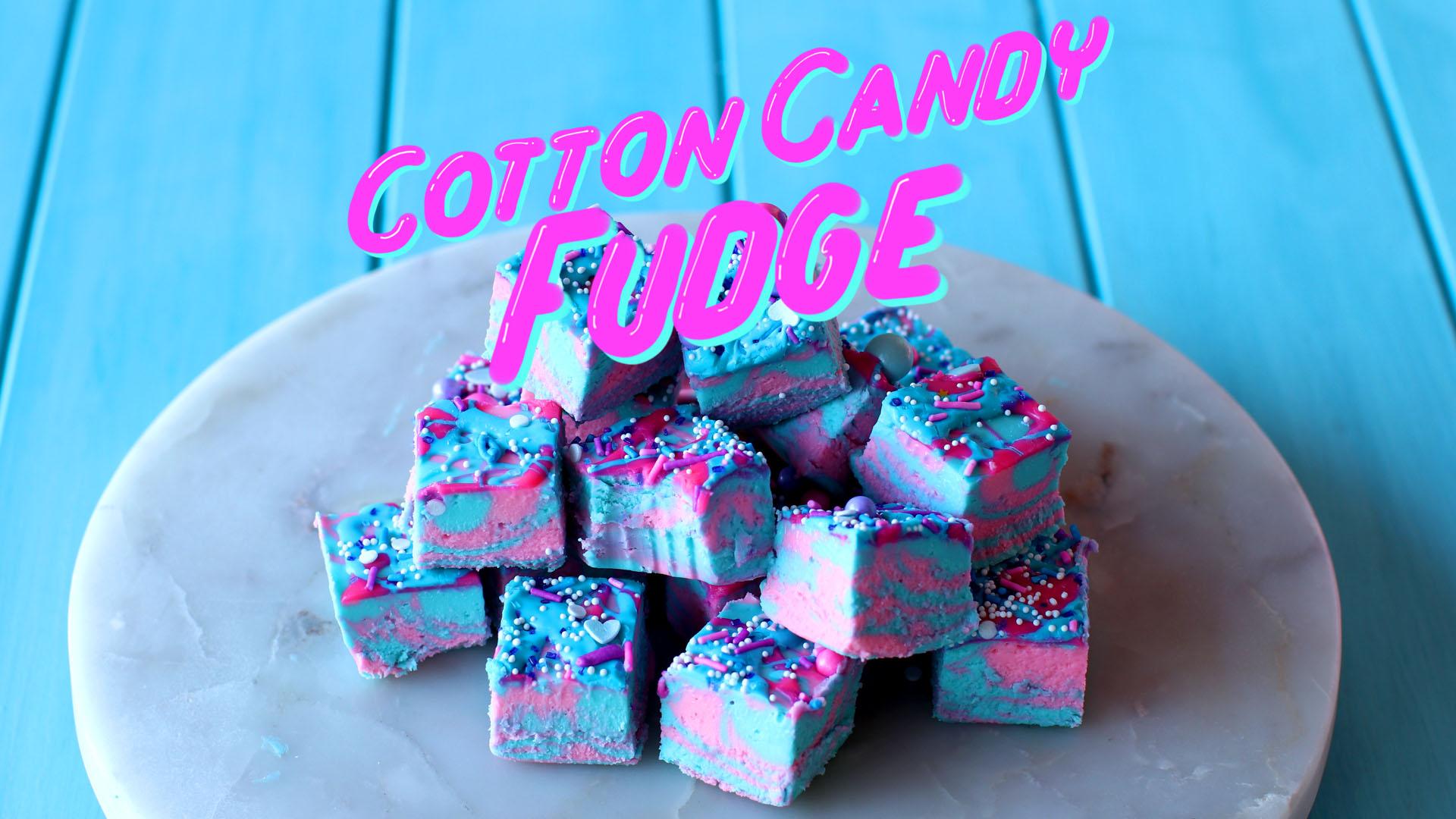 Cotton Candy Fudge