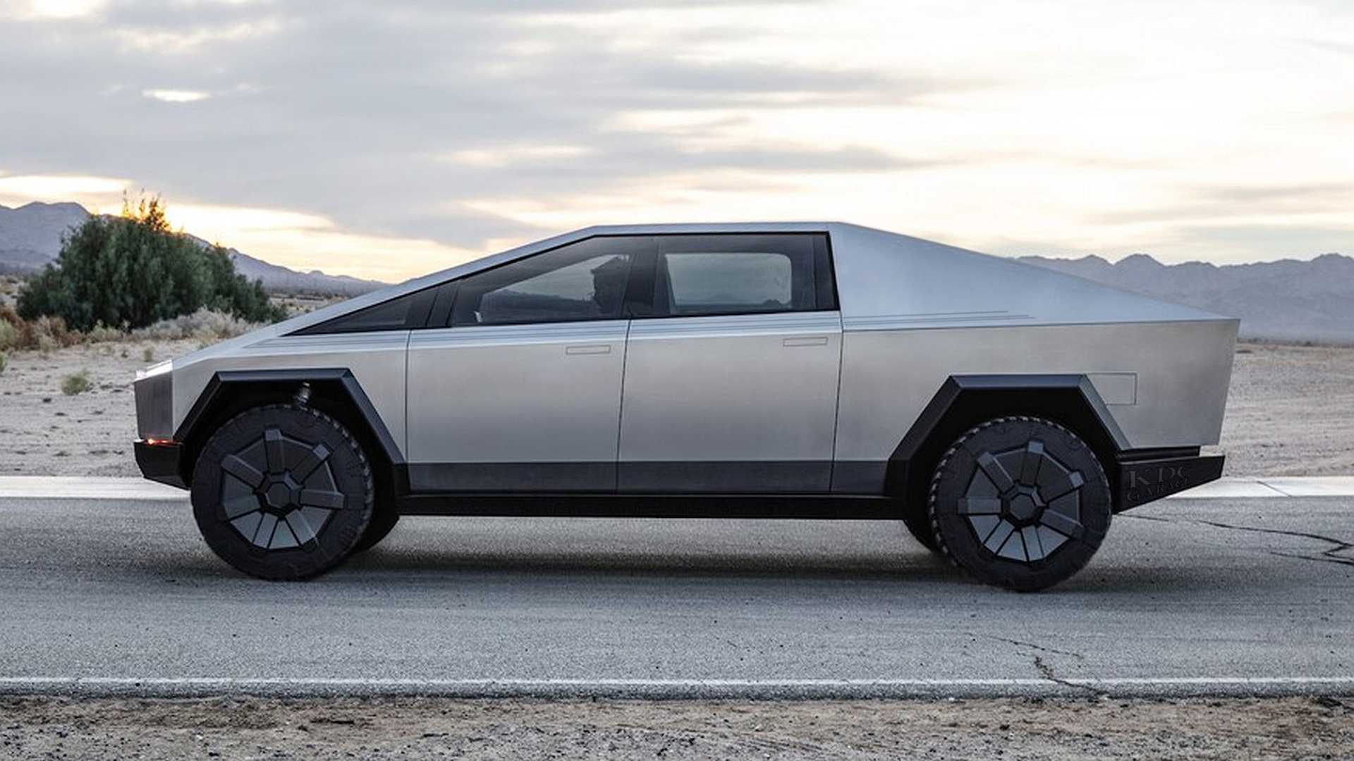 Tesla Cybertruck Renderings Reimagine It As A Wagon, Two Door