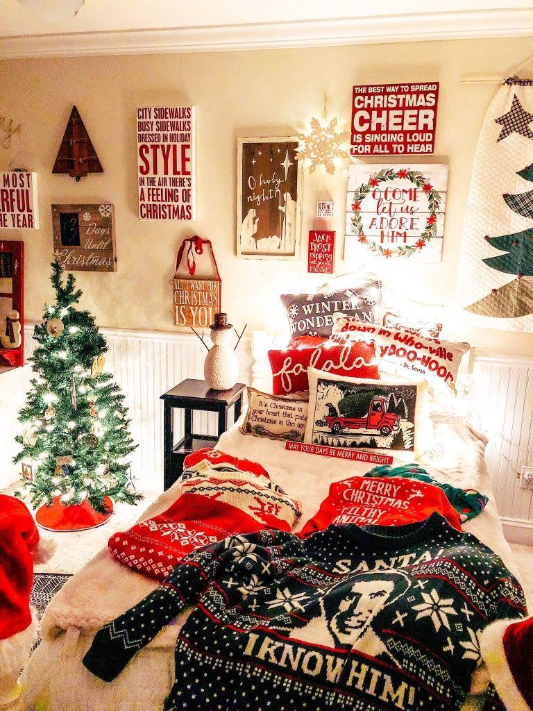 VSCO. Christmas room, Christmas bedroom