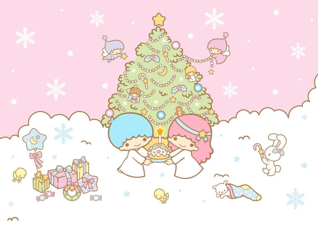 Little Twin Stars Christmas, HD Wallpaper & background