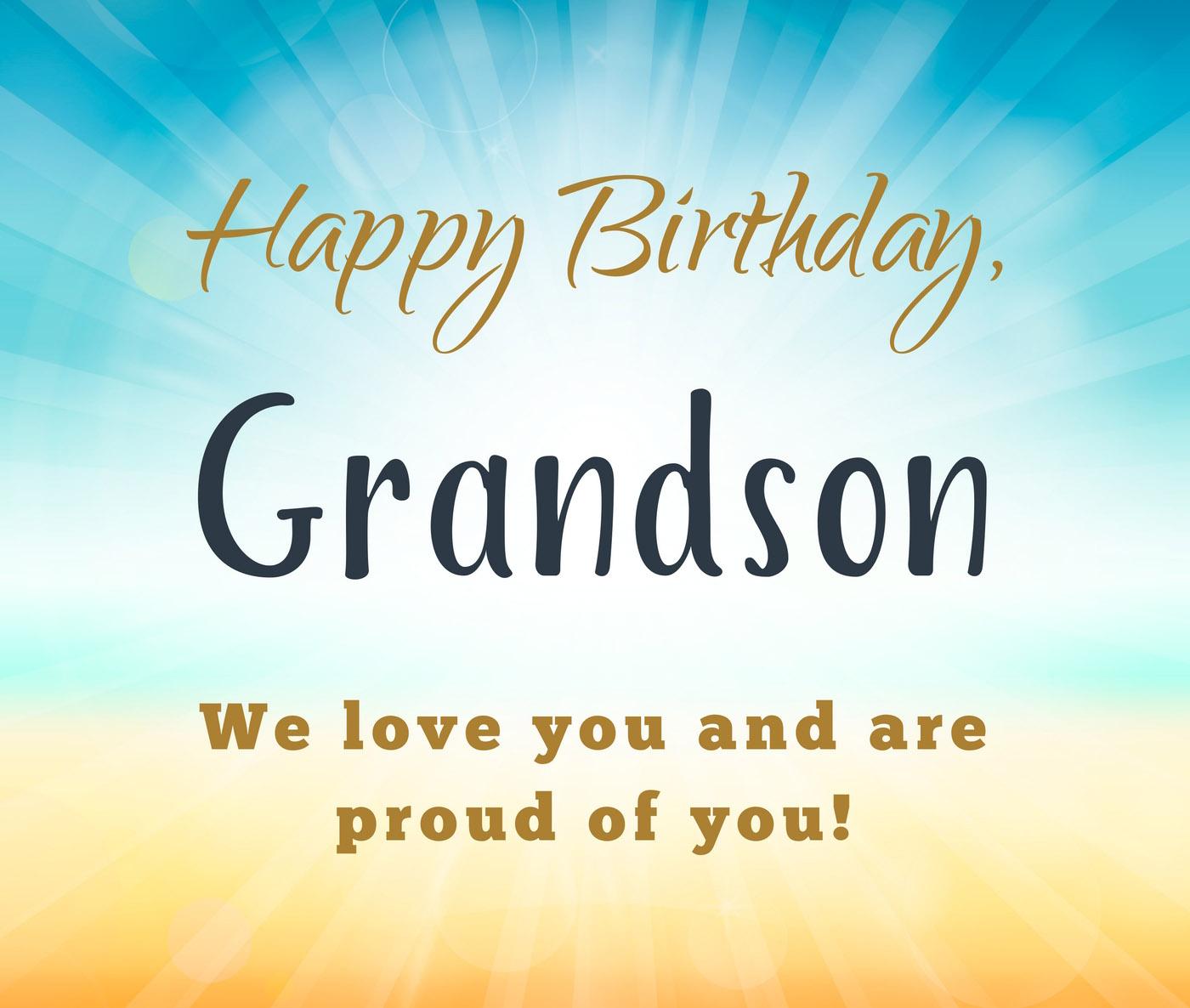 wallpaper for birthday wishes of your grandson