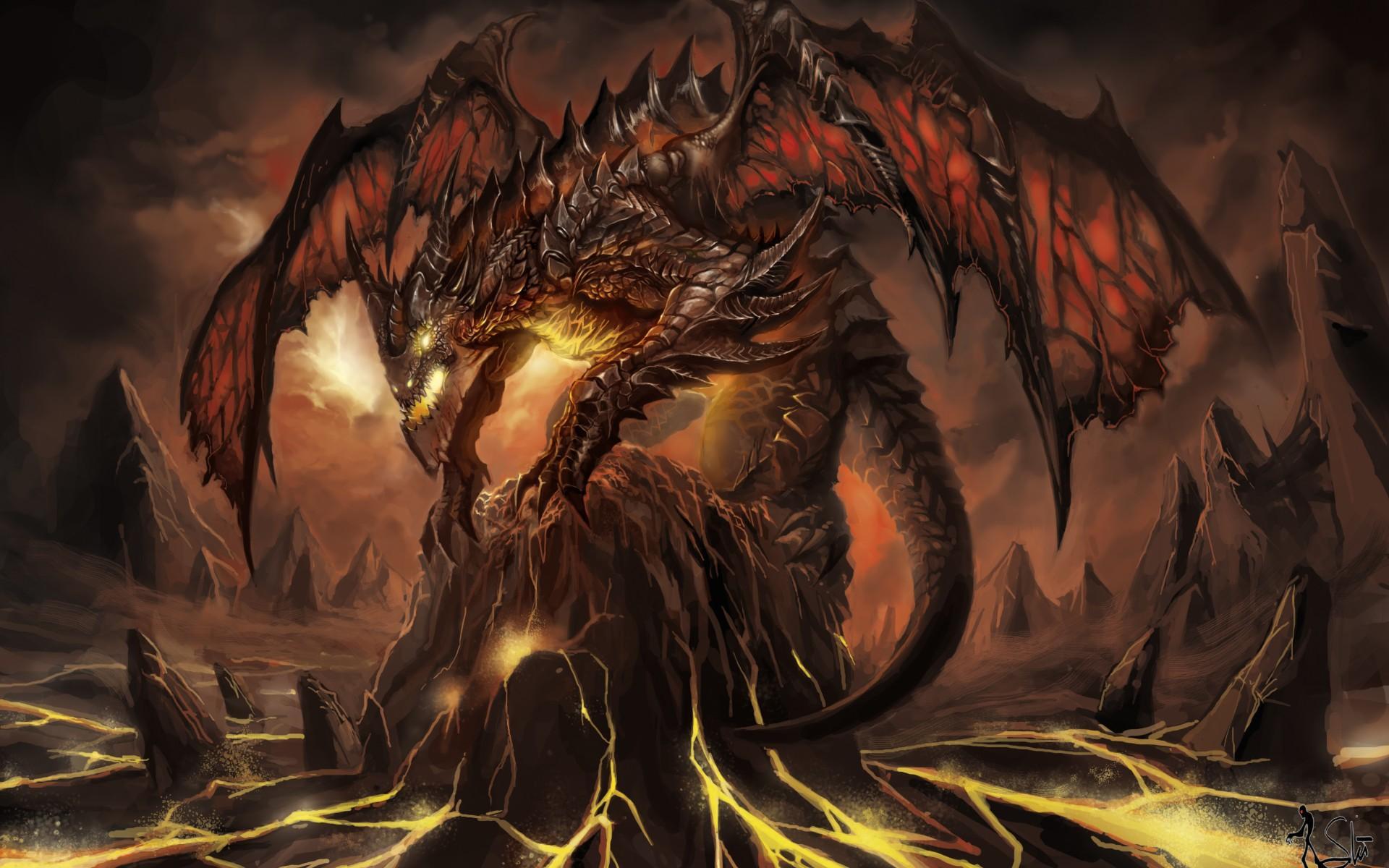 Demon Dragon Wallpaper Free Demon Dragon Background