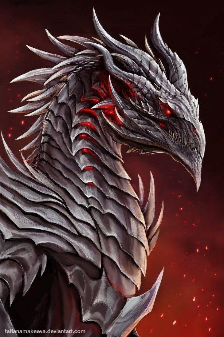 Demonic Dragon. Dragon artwork, Dragon picture