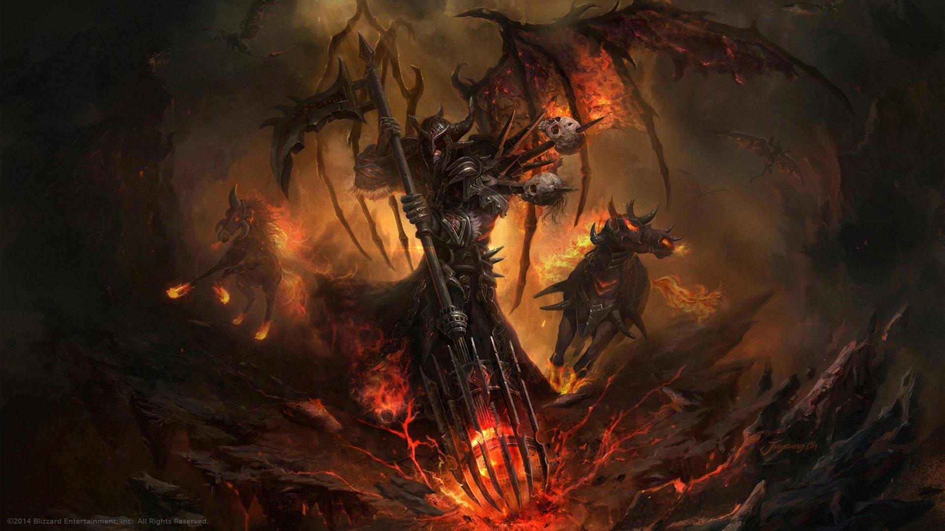 Death Hell the Dragon Wallpaper