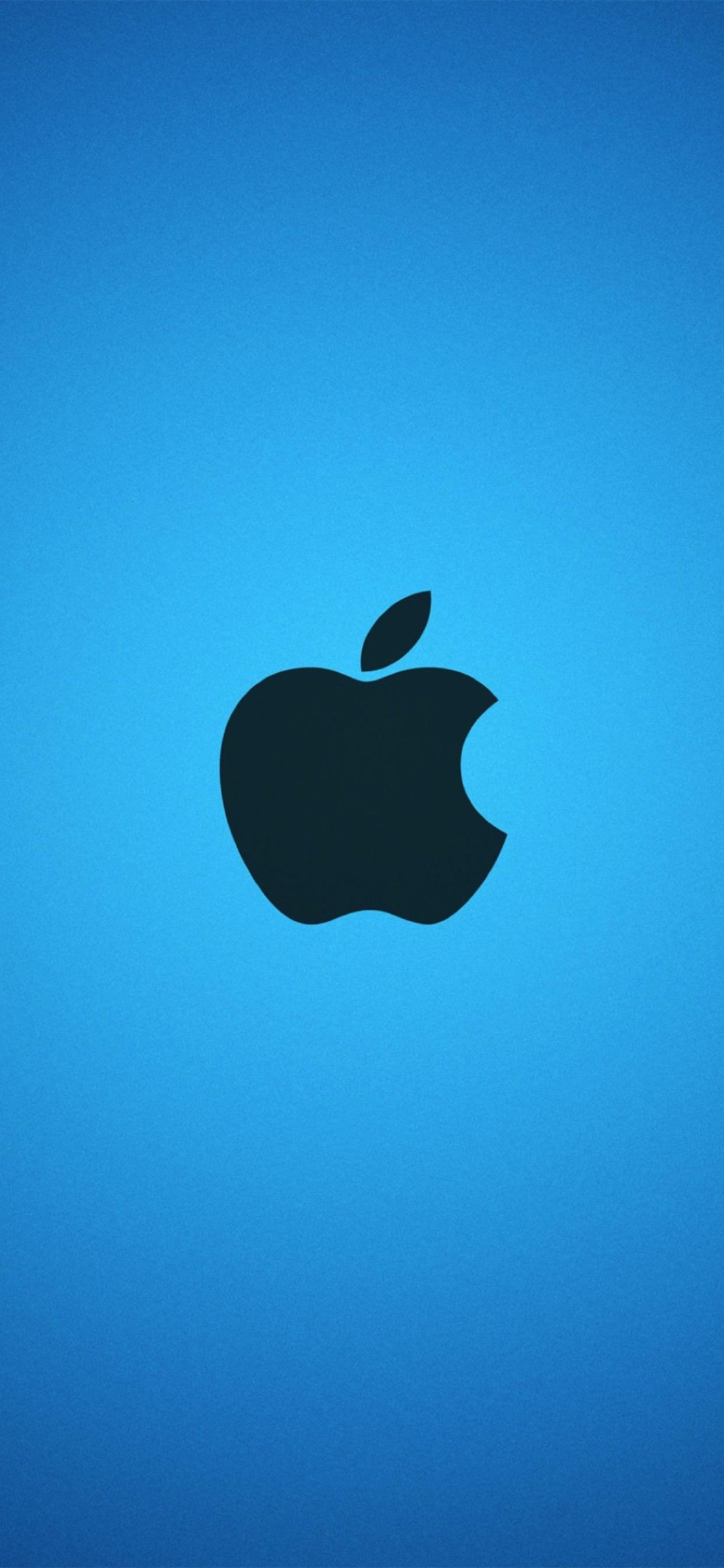 Apple blue. wallpaper.sc iPhone XS Max