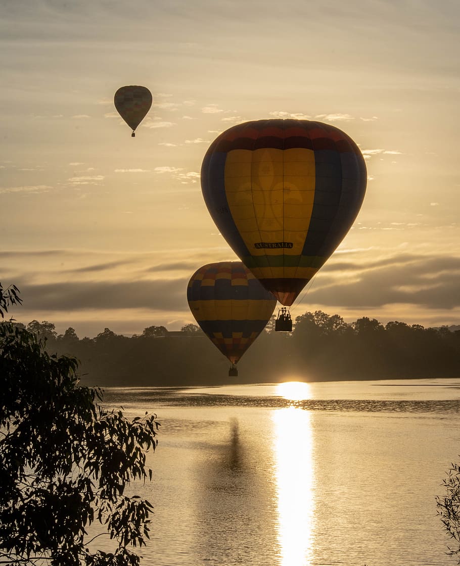 HD wallpaper: balloons, flight, ballooning, air, adventure