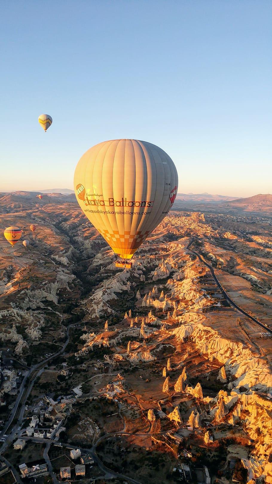 turkey, goreme, kapadokya, cappadocia, ballooning, balloon