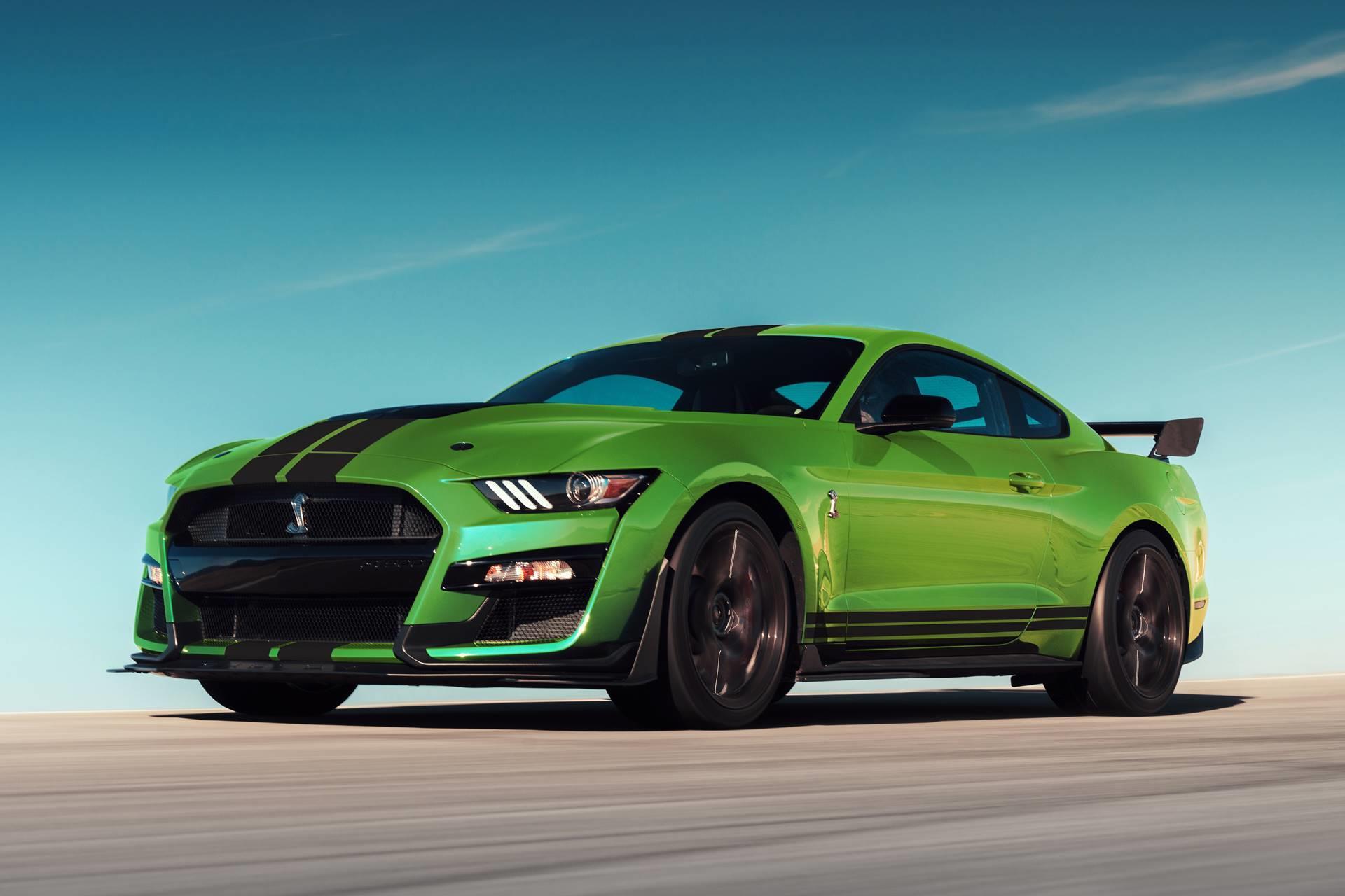 Ford Mustang Shelby GT500 Grabber Lime News and Information