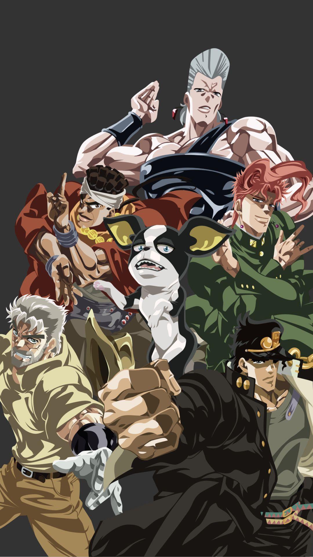 Jojo S Bizarre Adventure Phone Wallpapers Wallpaper Cave